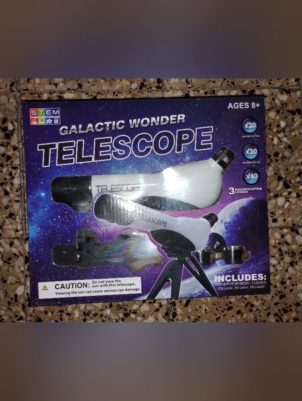 C. Wonder Telescope - White Telescope for Kids